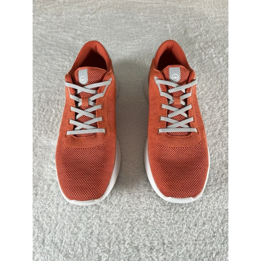 Peter Millar #MS23EF06 Glide‎ V3 Sneakers Sahar Orange White Mens Size 12 Preppy